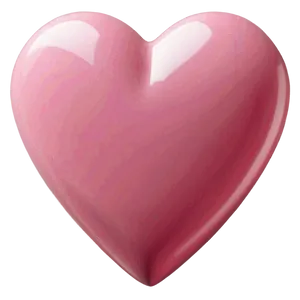 Light Pink Heart Emoji Png 82 PNG Image