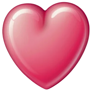 Light Pink Heart Emoji Png Qpx PNG Image