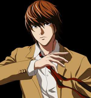 Light Yagami Death Note Character PNG image with transparent background