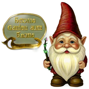 Lighted Garden Gnome Png Yel32 PNG Image