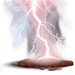 lightning a PNG with transparent background