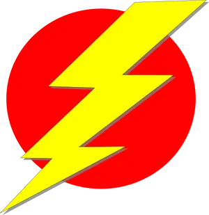 Lightning Bolt Graphic Red Background PNG Image