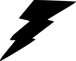 Transparent Lightening Clipart - Lightning Bolt Png Transparent, Png Download PNG
