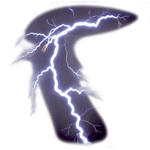 lightning d PNG with transparent background