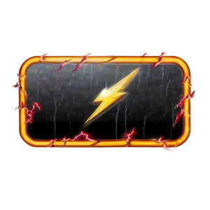 Lightning Danger Sign Png Jnu72 PNG Image