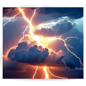 Lightning Storm PNG lbg42 PNG image with transparent background