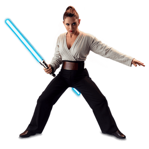 Lightsaber Fight Stance PNG mra66 PNG