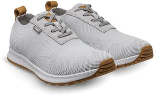 White Women's Knit Dual Shoes Side View'Title='white - Sneakers, HD Png Download PNG with transparent background