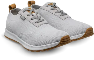 Lightweight Knit Athletic Shoes PNG Image