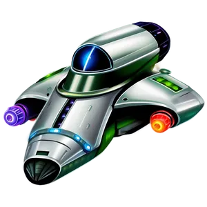 Lightyear Spaceship Illustration Png Lsu PNG Image