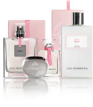 Lili Bermuda Perfume Collection PNG Image