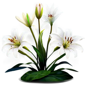 Lilies On Pond Png Gdu PNG Image