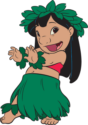Lilo Pelekai In Hula Outfit - Lilo Png, Transparent Png PNG with transparent background