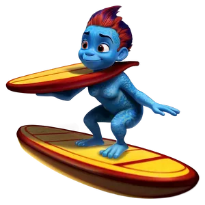 Lilo Surfing Png 37 PNG Image