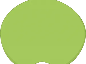 Lime Green Speech Bubble Graphic PNG Image