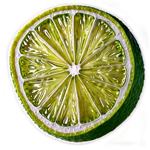 Lime Slice Top View Png 24 PNG Image