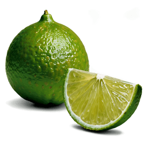 Lime with Leaf PNG 64 PNG image with transparent background