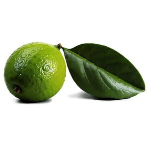 Lime with Leaf PNG ueh11 PNG image with transparent background