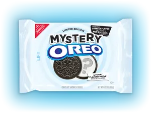 Limited Edition Mystery Oreo Package PNG Image