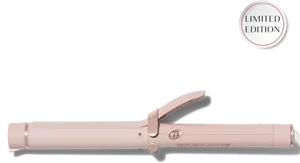 Limited Edition Pink Curling Iron PNG Image