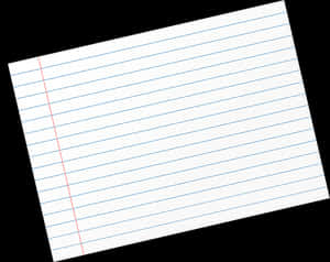 Lined Notebook Paper Texture PNG image with transparent background