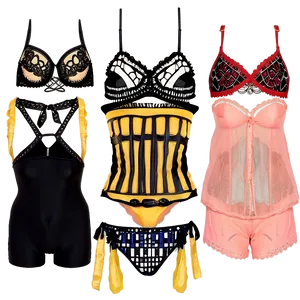 Lingerie And Sleepwear Png 06112024 PNG Image