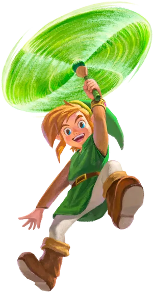 Link Spin Attack Illustration PNG Image