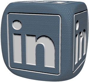 Linkedin, Socialmedia, Cube, 3 D, Conception, Graphical - Steel, HD Png Download PNG image with transparent background