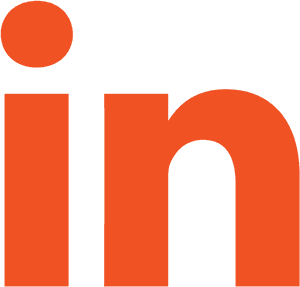 Linkedin Icon Orange - Linkedin PNG image with transparent background