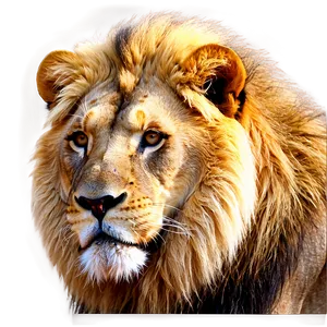 Lion Face Art Png 32 PNG Image