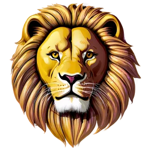 Lion Face Symbol Png Stm14 PNG Image