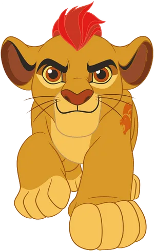 Lion Guard Animated Character.png PNG Image