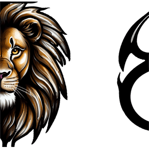 Lion Tattoo PNG   05042024 PNG image with transparent background