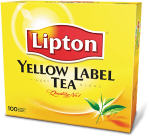 Transparent Yellow Label Png - Lipton Yellow Label Tea Bags 200g, Png Download PNG image with transparent background