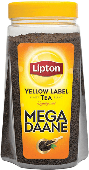 Lipton Yellow Label Tea Mega Daane Jar 475 Gm - Lipton Yellow Label Tea Jar, HD Png Download PNG with transparent background