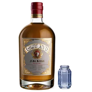 Liquor Bottle A PNG Image