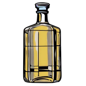 Liquor Bottles Line Art Png Bdb90 PNG Image