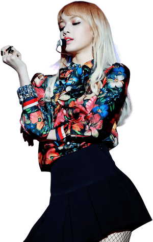 Lisa Blackpink Black Background - Lisa Png Black Pink, Transparent Png PNG image with transparent background