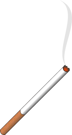 Lit Cigarette Png - Cigarette Clipart No Background, Transparent Png PNG image with transparent background