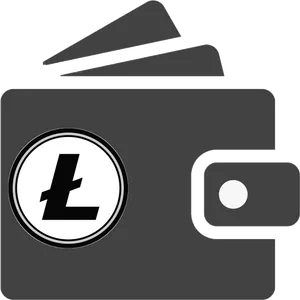 Litecoin Digital Wallet Icon PNG Image