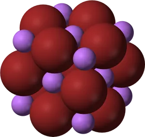 Lithium Atom Model3 D Visualization PNG Image