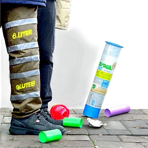 Litter On Sidewalk Png Hem PNG Image