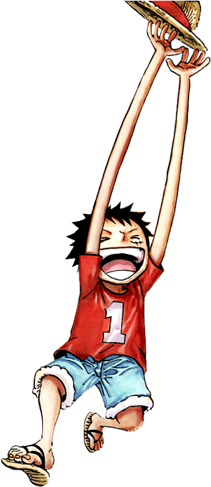Little Monkey D - Monkey D. Luffy PNG image with transparent background