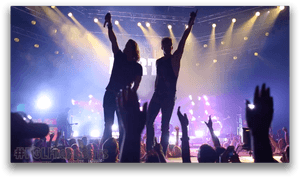 Live Concert Energy Crowd Celebration.jpg PNG with transparent background