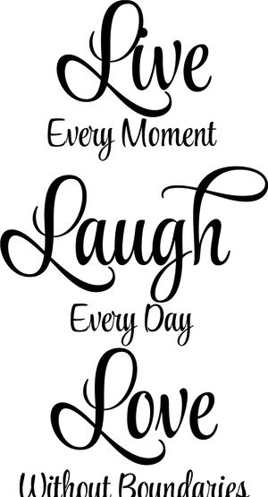Live Love Laugh Svg, HD Png Download PNG image with transparent background
