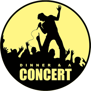 Live Performance Concert Silhouette PNG with transparent background