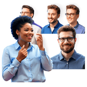 Live Podcast Audience PNG 06242024 PNG with transparent background