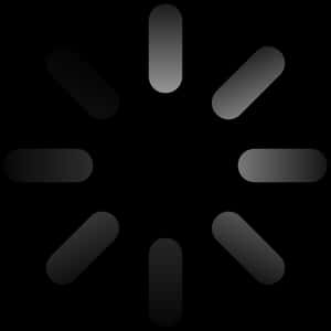 Loading Symbol Black Background PNG image with transparent background