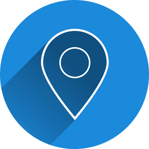 Location Pin Icon PNG with transparent background