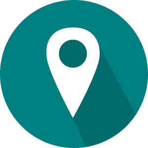 Location Pin Icon PNG with transparent background
